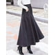 thumbnail image 2 of Faldas largas de lana para mujer, otoño, invierno, cintura alta, clásico, plisadas Gris oscuro 4 G Gris oscuro 4 G Xishao ropa, 2 of 2