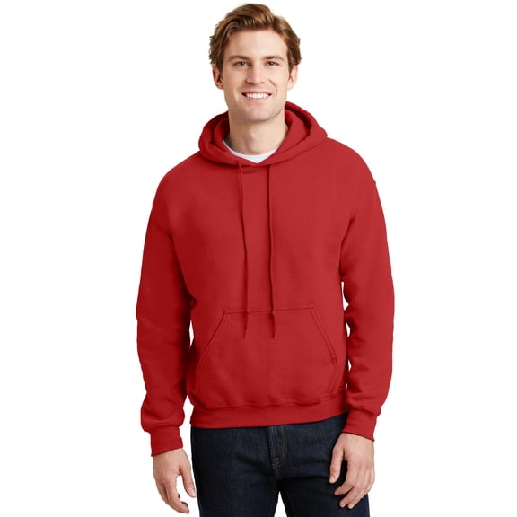 Gildan Heavyweight DryBlend Adult Hooded Sweatshirt Top / Hoodie (13 Colours)