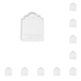 thumbnail image 1 of Matsuzay Molde de silicona para velas, arte DIY, adorno colgante, troquel de aromaterapia hecho a mano, muebles para el hogar, suministros de moldes de AMOR 10piezas Matsuzay CBP272505, 1 of 5