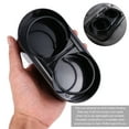 thumbnail image 4 of Miangastore 1Pack Black Rectangular Cup Station for Car with Drink Storage Function, 4 of 9