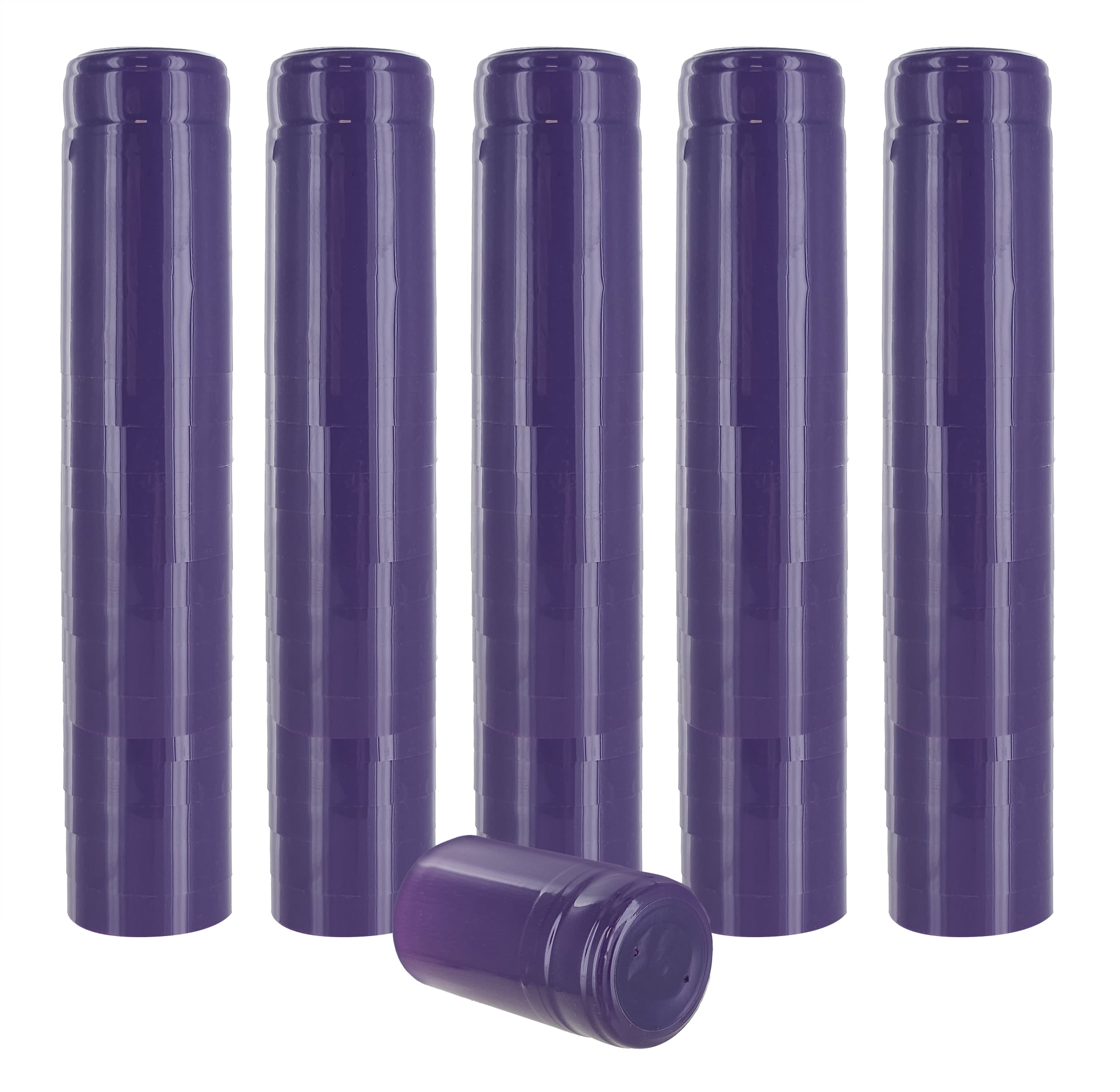 Uxcell 150Pcs PVC Heat Shrink Capsules Wine Bottle