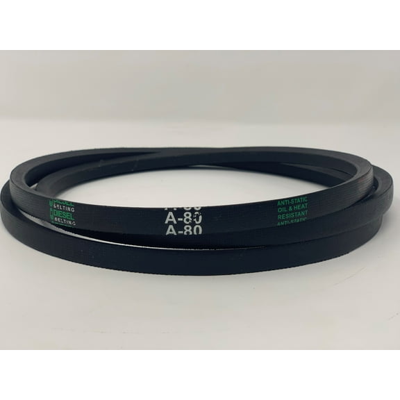 A80 Classic Wrapped V-Belt 1/2 x 82in Outside Circumference