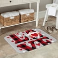 thumbnail image 7 of Pofeuu Buffalo Plaid Love And Gnome Print Flannel Doormats Rug16"x24"Rug Washable Doormats Indoor Outdoor Rugs for Layered Front Door Mats, Porch, Kitchen, Entryway, 7 of 7