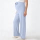 thumbnail image 2 of Pantalones de Vestido de Pierna Ancha Estilo de la Maternidad Pantalones de Seda de Hielo para la Primavera Y el Verano, Pantalones de Pierna Recta Transpirables Delgados con Sensación Colgante, Ropa, 2 of 7