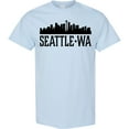 thumbnail image 3 of Inktastic Seattle Washington City Skyline T-Shirt, 3 of 5