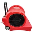 thumbnail image 6 of Techtongda 3 Speed 4942CFM Air Mover Wet Carpet Water Dryer Floor Blower Blowing Hot and Cold Air 220V, 6 of 17