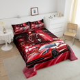 thumbnail image 4 of Erosebridal Racing Car Comforter Sets Toddler Size,Car Theme Comforters & Duvets,Extreme Sports Decor,Breathable,2pcs, 4 of 8