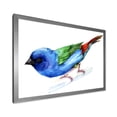 thumbnail image 2 of Designart 'Forbes Finch Bird On Branch' Traditional Framed Art Print, 2 of 4