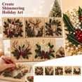 thumbnail image 2 of 2026 Christmas Pearl Art Kits for Adults, DIY Diamond Painting Art Craft with Frame, Ideal Holiday Gift for Craft Lovers, Handmade Gem Beads Set for Family Gifting (Gift), 2 of 6