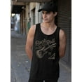 thumbnail image 2 of Rock And Roll Guitar Graphic Tee Tank Top Men's, 2 of 3