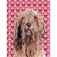 thumbnail image 1 of Otterhound Hearts and Love Flag Garden Size, 1 of 1