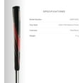 thumbnail image 3 of Winn 2020 VSN Midsize Pistol Putter - Black/Red, 3 of 5