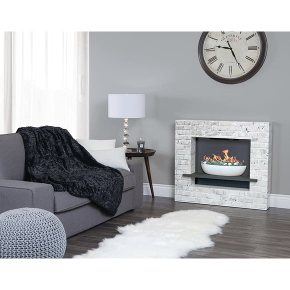 Sunbeam® Luxury Fur Heated Throw