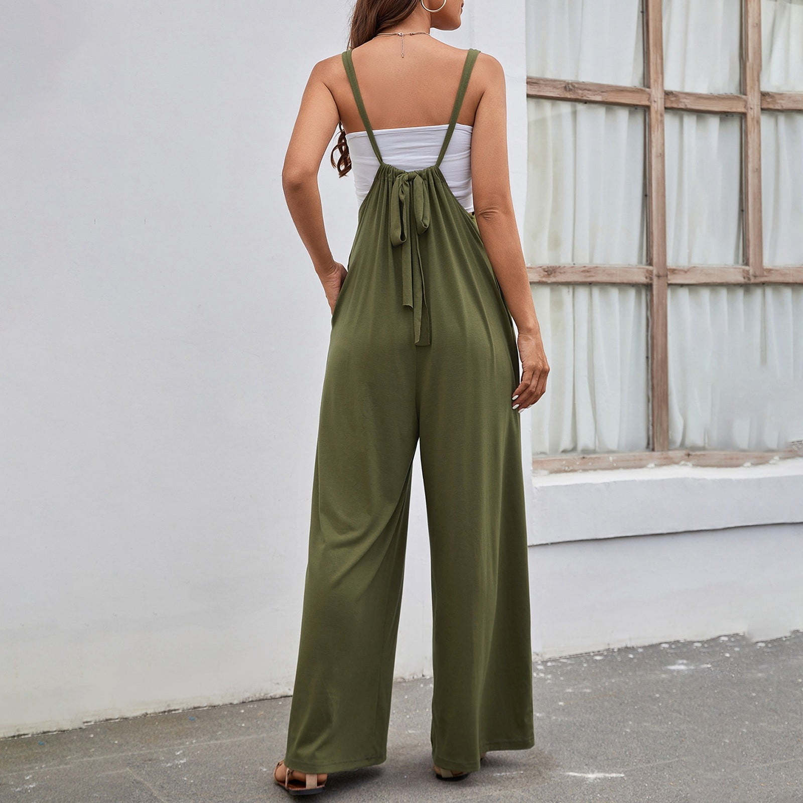 High waisted jumpsuit pants hotsell