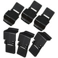thumbnail image 1 of GAXIRE 6Pcs Plastic Turtle Tank Buckle Black for Glass Terrariums and Feeding Tank Use, 1 of 6