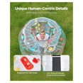 thumbnail image 4 of Inflatable Bumper Ball 5FT, Human Hamster Zorb Ball 1.5M, 0.8mm PVC Bubble Knocker for Outdoor Sports, Team Play, Garden Yard Park, 4 of 9