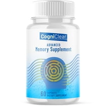 CogniClear Advanced Formula Brain Support Pills Maximum Strength Supplement Cogni Clear 60 Capsules