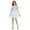 Baby Blue, variant on Juniors Womens Off The Shoulder Dress