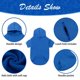 thumbnail image 5 of Sudadera con capucha para perros KOOLTAIL Basic, suave y cálida, para perros XL, azul, 5 of 8