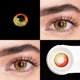 thumbnail image 1 of UYAAI 2 piezas/par de lentes de contacto de color para cosplay, accesorios de anime, lentes de contacto naranjas y multicolores, lentes de contacto de colores para Halloween, 1 of 5