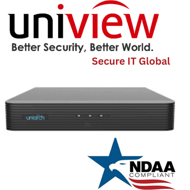 Uniarch by Uniview NDAA 4‑Channel 8MP PoE Network Video Recorder with HDMI Output – From Secure IT Global