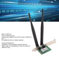 thumbnail image 4 of WiFi Card, Universal 2.4G 5G  Adapter Card with Dual Antenna for Desktop Computer, 4 of 8