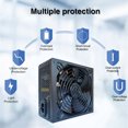 thumbnail image 4 of Fuente de alimentación ATX 1800W Miner con cable Soporte 8 Tarjeta gráfica 220V Alimentación, 4 of 9