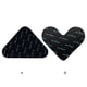 thumbnail image 3 of Yuarrent 12 pack/lote de almohadillas antideslizantes de fácil instalación, No más cintas de alfombra antideslizantes y deslizantes Almacenamiento y organización del hogar Negro en forma de corazón, 3 of 6