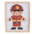 thumbnail image 4 of MONTESSORI JUGUETES ROMPECABEZAS NIÑO ROPA JUGUETE CUTICAT Juguete de cambio de ropa de madera, 4 of 8