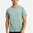 thumbnail image 7 of DIOAZUD Men's Raglan Short Sleeve Basic Tees Solid Color Lightweight Casual Summer Tops Crewneck T-Shirts for Daily Wear, 7 of 7