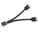 thumbnail image 2 of 4 Piezas de Cable de ExtensióN USB para Placa Base de Computadora de 9 , 1 Hembra A 2 Macho y Splitter Audio HD Cable de ExtensióN para PC DIY, 2 of 5