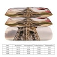 thumbnail image 3 of Duvet Cover Queen Size Eiffel Tower 3 Pcs Duvet Cover Set Bedding Sets Queen Soft Breathable, 3 of 6