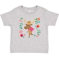 thumbnail image 3 of Inktastic Woodland Moose Spring Flowers Girls Baby T-Shirt, 3 of 5