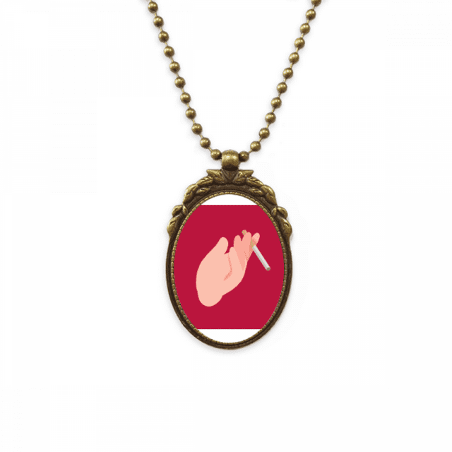 Toepost Clip Intervein Gesture Finger Antique Necklace Vintage Bead Pendant Keychain