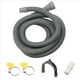 thumbnail image 1 of Juego de ExtensióN Manguera DesagüE Lavadora Universal 10 Pies, Incluye Conector Soporte y Abrazaderas Mangueras Drenaje, 1 of 5