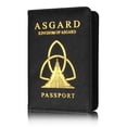 thumbnail image 3 of Leather Passport Holder Wallet Cover Case RFID Blocking Travel Wallet, 3 of 5