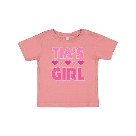 

Inktastic Tia Girl Gift for Niece Gift Baby Girl T-Shirt