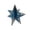 Blue, variant on huayou Patriotic 3D Wooden Star Table Decor, Rustic Hollow-out Design, for 4th of July Independence Day Home Table Decoration