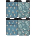 thumbnail image 4 of 4 Pcs  Mobile Phone Back Cards Bag Smartphone Back Pouches Cell Phone Back Wallet, 4 of 6