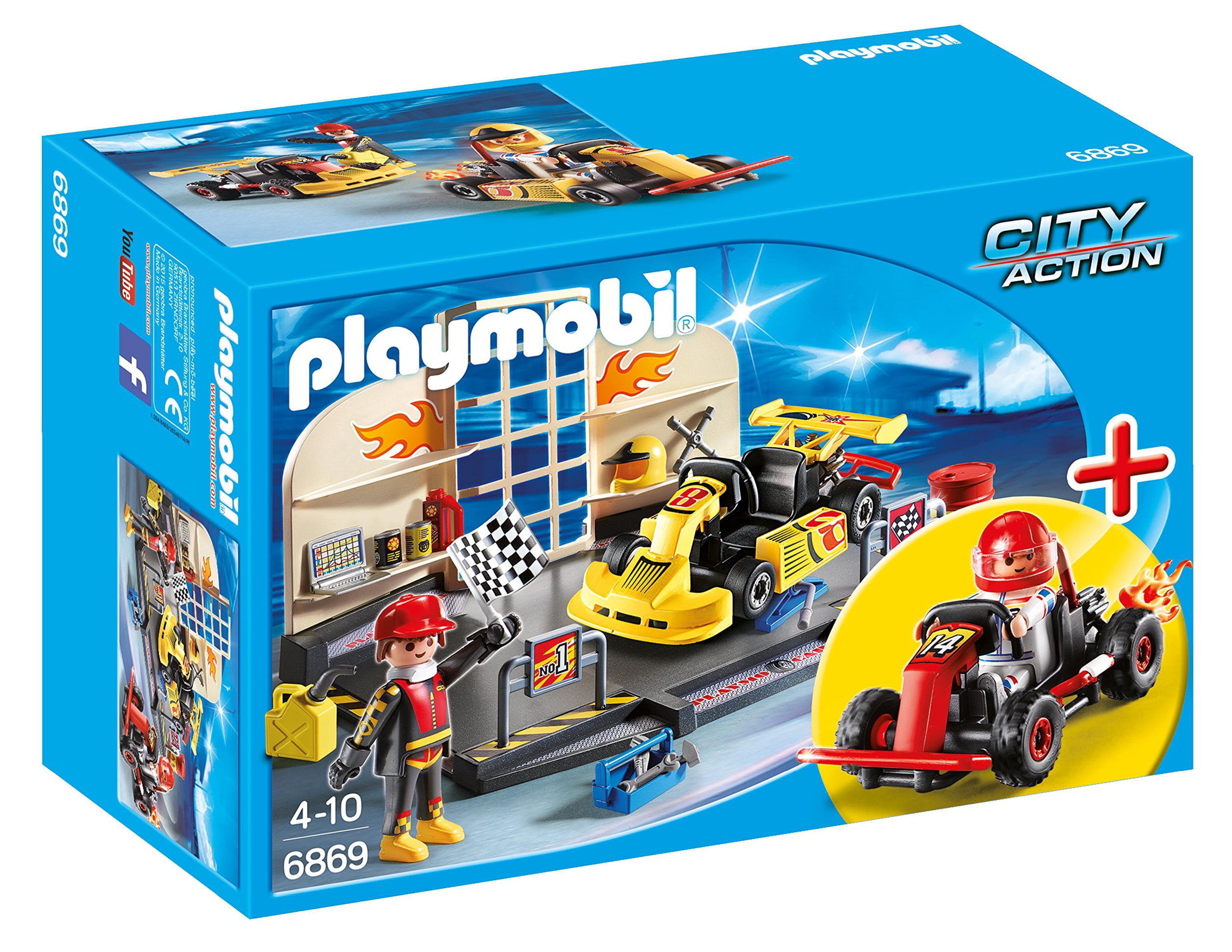 PLAYMOBIL GoKart Garage