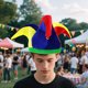 thumbnail image 5 of ¡El Sombrero De Payaso Definitivo Se Transforma En Nuestro Colorido Diseño, Perfecto Para Cosplay, Halloween O Festivales!, 5 of 7