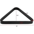 thumbnail image 3 of Solid Wood Pool Ball Rack Billiard Ball Triangle Rack, Pool Table Ball Holder Positioning Rack,2-1/4" Pool Ball Rack, 3 of 6