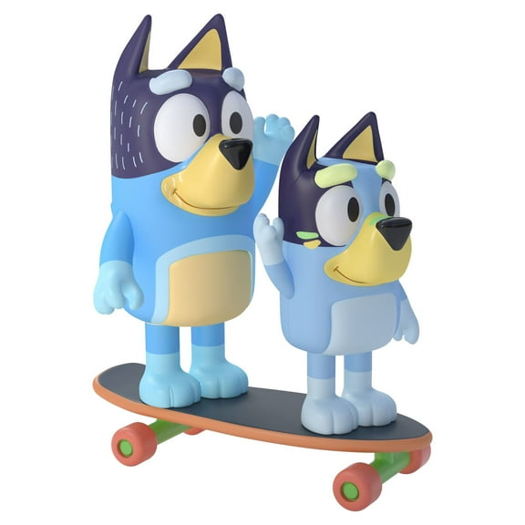 Bluey - Skateboarding: Bluey & Dad 2.5" Figures - 2 Pack