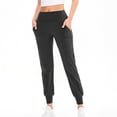 thumbnail image 1 of Pantalones deportivos de mujer con bolsillos con cremallera, de cintura alta, para entrenamiento deportivo y yoga, para mujer, 1 of 5