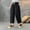 Black, variant on Fashion Sweatpants Womens Plus Size Lounge Baggy Comfy Solid Color Drawstring Stretch Waisted Wide Leg Running Sporting Pants Black XXXL