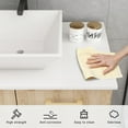 thumbnail image 6 of MONSLIPA 30 inch Bathroom Vanity with Sink, 2 Door Vanity Cabinet Sink Combo with Drawer, Oak, 6 of 8