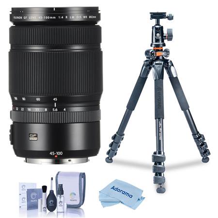 UPC: 0192223148536 | GF 45-100mm f/4 R LM WR Lens  Bundle with Vanguard Alta Pro 264AT Tripod and Head  ProOptic Cleaning Kit  Cleaning Cloth