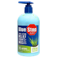 thumbnail image 4 of (2 pack) Blue Stop Max Topical Gel for Muscle and Joint Relief with Natural Menthol and Emu Oil, 16 oz Pump, 4 of 13