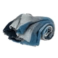thumbnail image 2 of Nassau Collection Handloom Rectangular Throw Blanket - 52” x 67” - White and Gray, 2 of 4