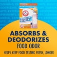 thumbnail image 2 of Fridge-n-Freezer Baking Soda Odor Absorber, Helps Keep Food Tasting Fresh, Long-Lasting, Natural & Unscented Deodorizer for Kitchen & Home, 14 Oz, 12 Pack, 2 of 4